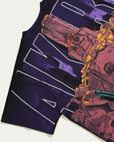 Akira - All Over Screen Printing - Tshirt