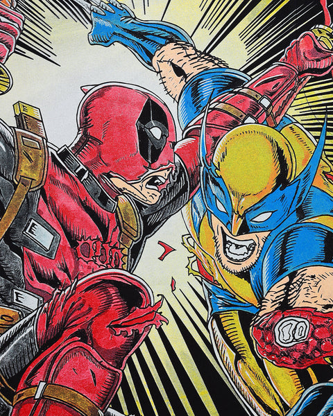 Deadpool vs Wolverine