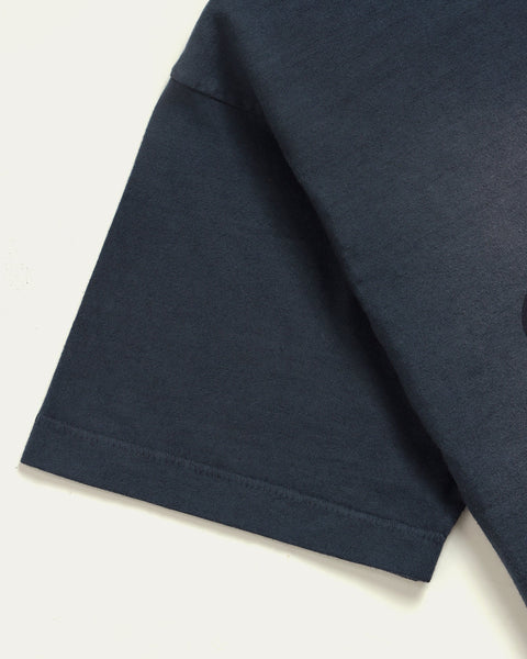 Sun Faded TobiClo Boxy T-shirt - Sapphire