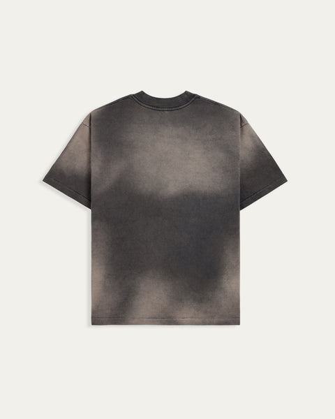 250gsm Heavyweight Wash T-shirt - SunFaded Grey