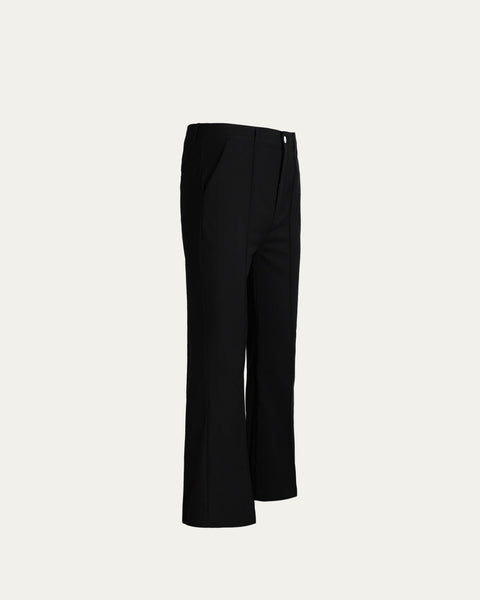 Flare Tailored Pants - Black