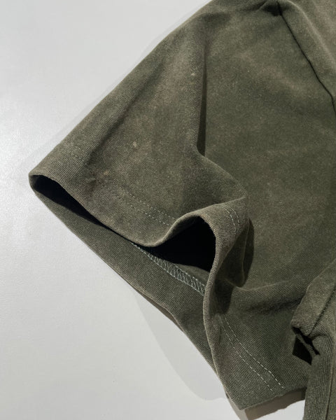 250gsm Heavyweight Wash T-shirt - Olive Wash