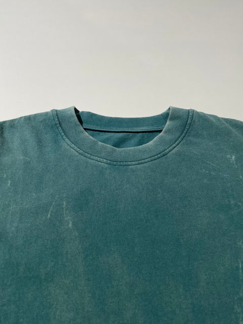 250gsm Heavyweight Wash T-shirt - Grunge Pine