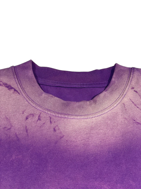 250gsm Heavyweight Wash T-shirt - Purple Haze