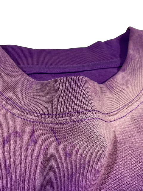 250gsm Heavyweight Wash T-shirt - Purple Haze