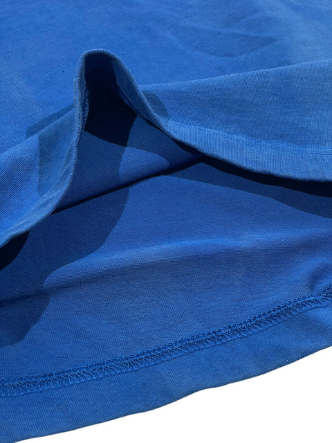 250gsm Heavyweight Wash T-shirt - Royal Blue Wash