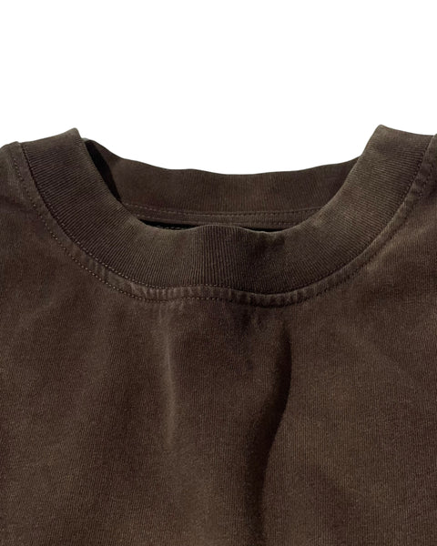 250gsm Heavyweight Wash T-shirt - Earth Mud Wash