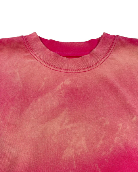 250gsm Heavyweight Wash T-shirt - Bubblegum Blast