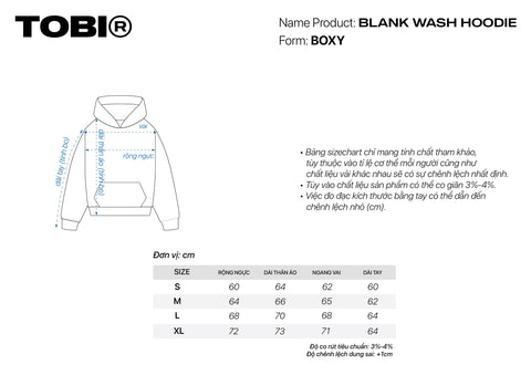 420gsm Heavyweight Wash Hoodie - Mocha