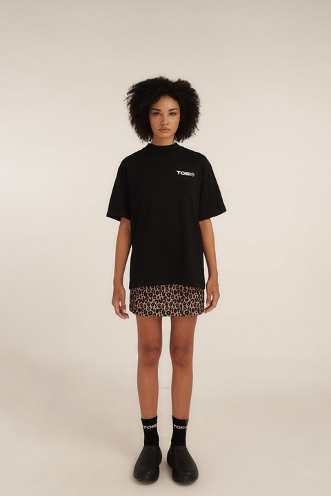 Basic Tee - Black - TOBI