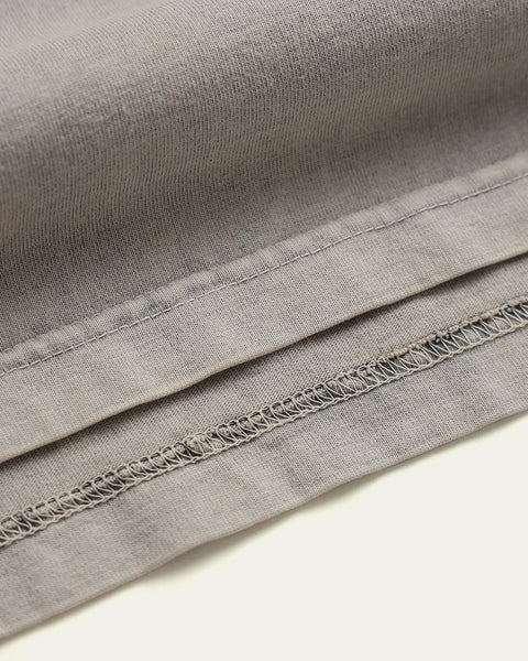Blank Boxy Wash T-shirt - Dust - TOBI