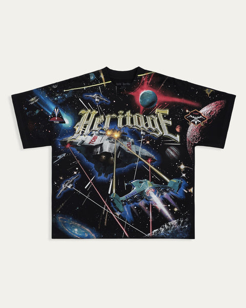 Galaxy Overprinted T-shirt - TOBI