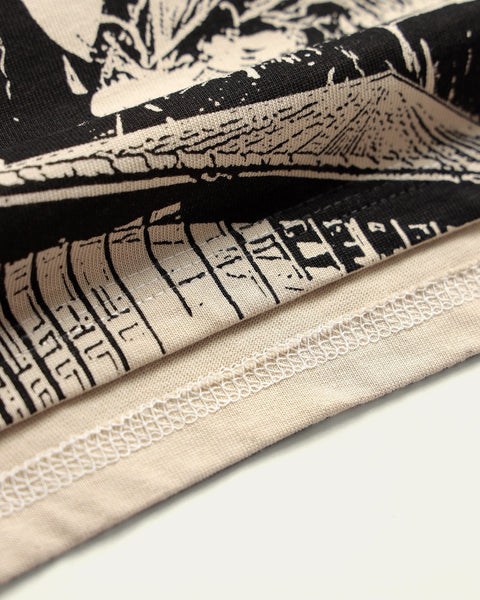 Made By Viet Mega Printed T-shirt - Beige - TOBI
