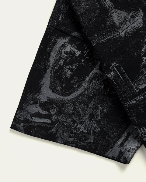 Made By Viet Mega Printed T-shirt - Black - TOBI