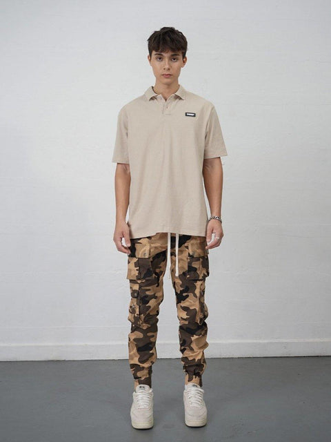 MDR Polo Shirt - Beige - TOBI