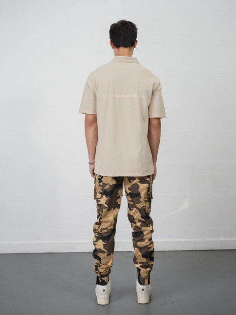 MDR Polo Shirt - Beige - TOBI