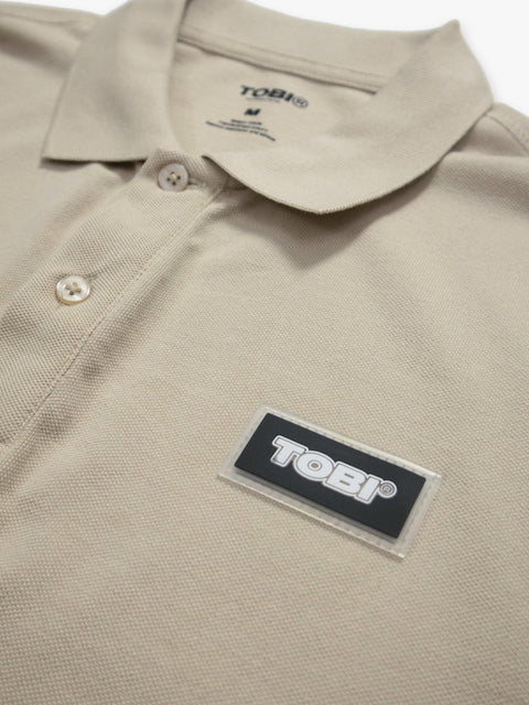 MDR Polo Shirt - Beige - TOBI
