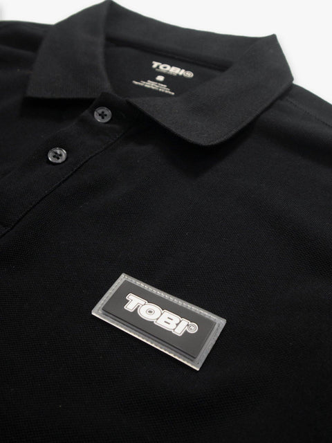 MDR Polo Shirt - Black - TOBI