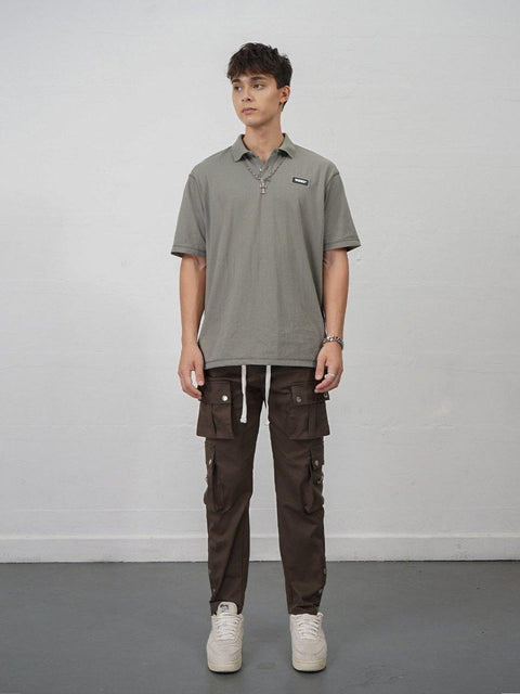 MDR Polo Shirt - Dark Olive - TOBI