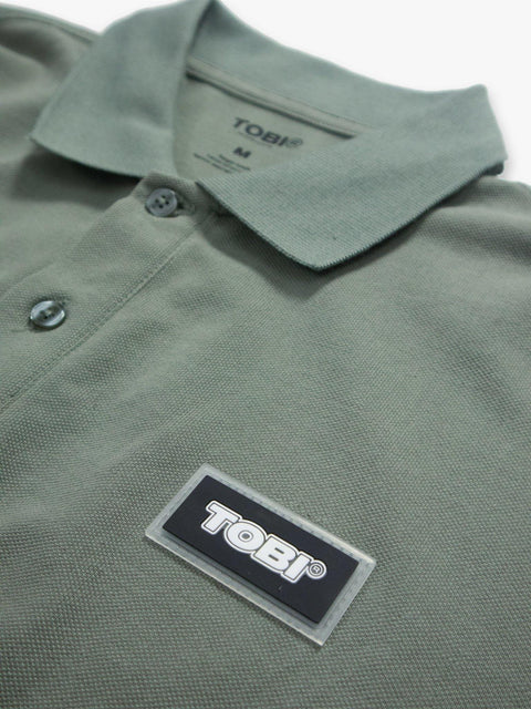 MDR Polo Shirt - Dark Olive - TOBI