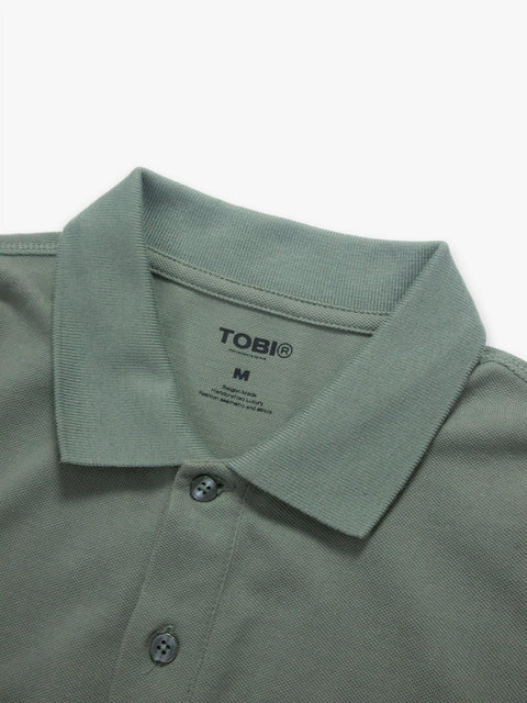 MDR Polo Shirt - Dark Olive - TOBI