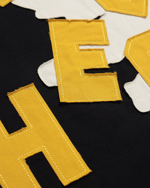 My Heaven Patches Boxy T-shirt - Black - TOBI