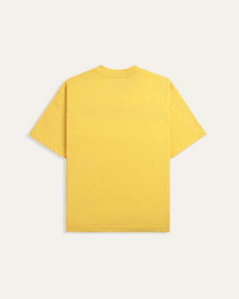 My Heaven Patches Boxy T-shirt - Yellow - TOBI