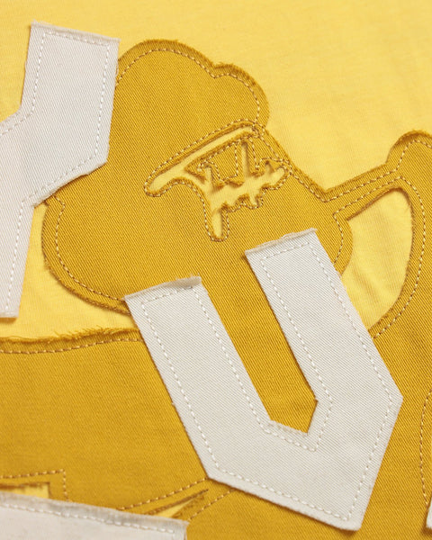My Heaven Patches Boxy T-shirt - Yellow - TOBI