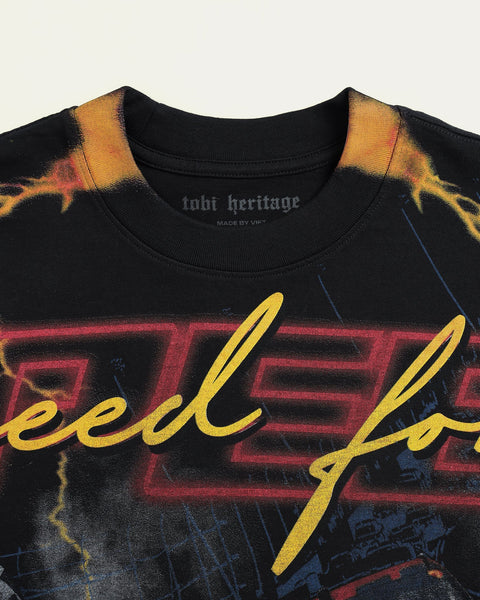 Nascar Overprinted T-shirt - TOBI