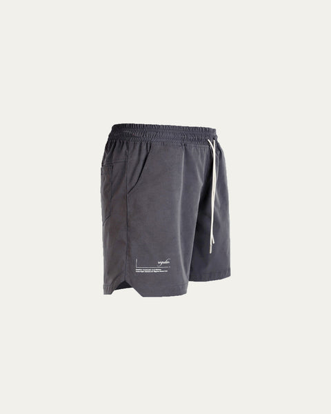 Nylon Basic Shorts - Dark Grey - TOBI