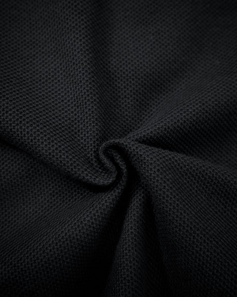 Polo Waffle - Black - TOBI