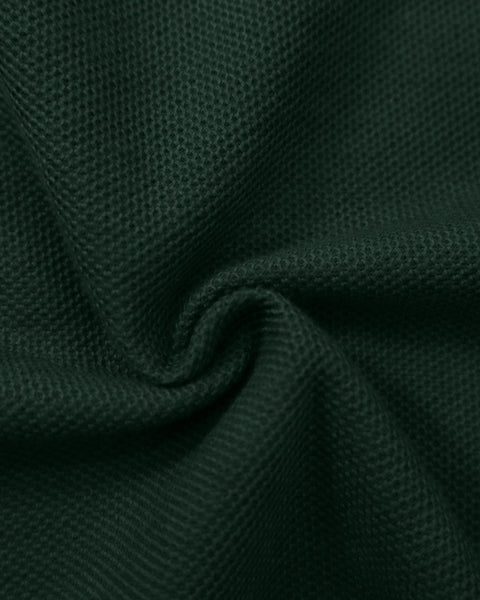 Polo Waffle Collar - Green - TOBI