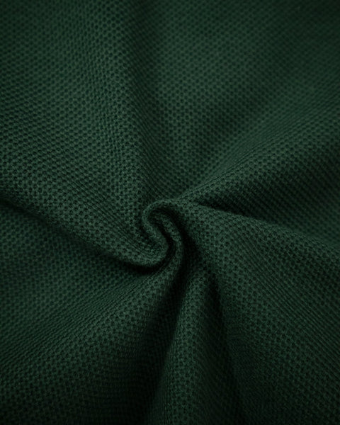 Polo Waffle - Dark Green - TOBI