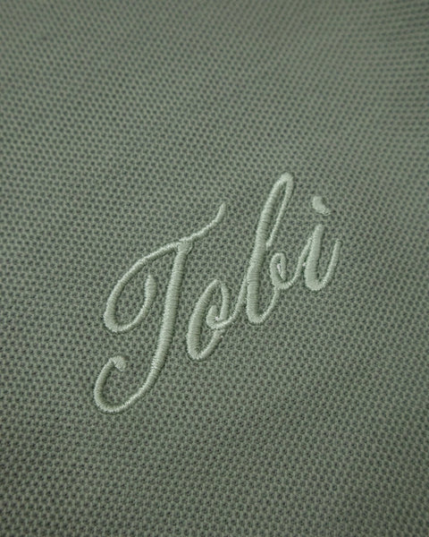 Polo Waffle - Green Bean - TOBI