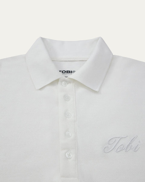 Polo Waffle - Off White - TOBI