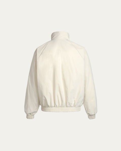 Regular Track Jacket - Cream - TOBI
