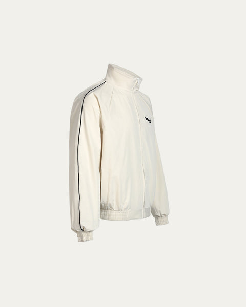 Regular Track Jacket - Cream - TOBI