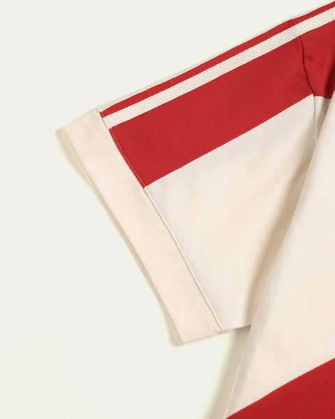 Stripped Baby T-shirt - Red - TOBI