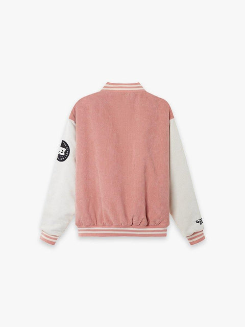 Tobekind Varsity Jacket - Pink - TOBI