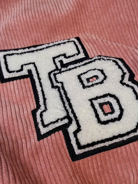 Tobekind Varsity Jacket - Pink - TOBI