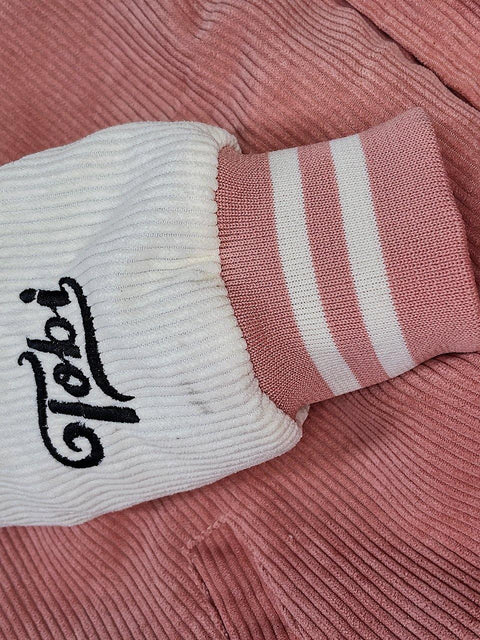 Tobekind Varsity Jacket - Pink - TOBI