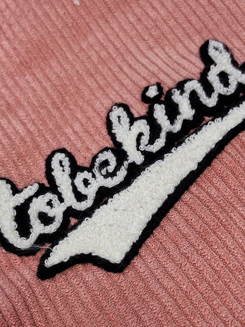 Tobekind Varsity Jacket - Pink - TOBI