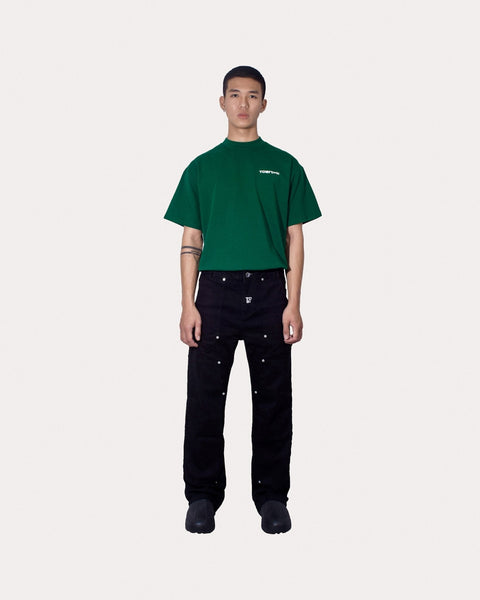TOBI 280gsm Boxy Tee - Racing Green - TOBI