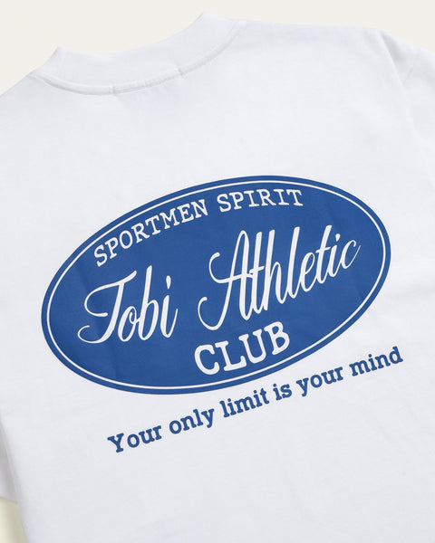 TOBI® Athletic Club T-shirt - Off White - TOBI