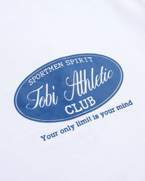 TOBI® Athletic Club T-shirt - Off White - TOBI