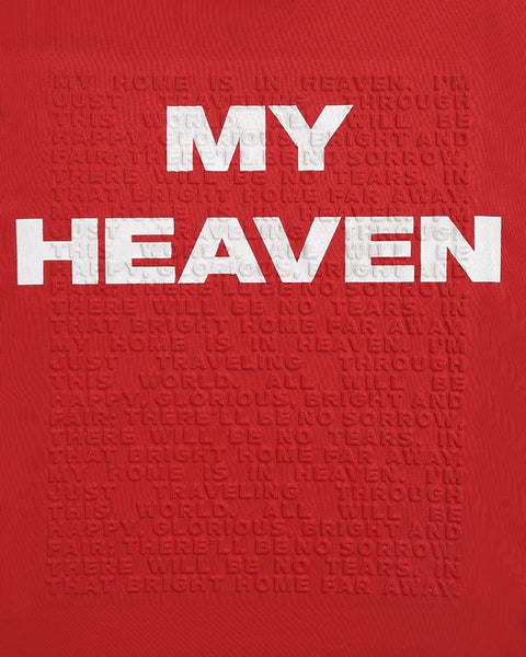 TOBI Heaven Embossed T-shirt - Red - TOBI