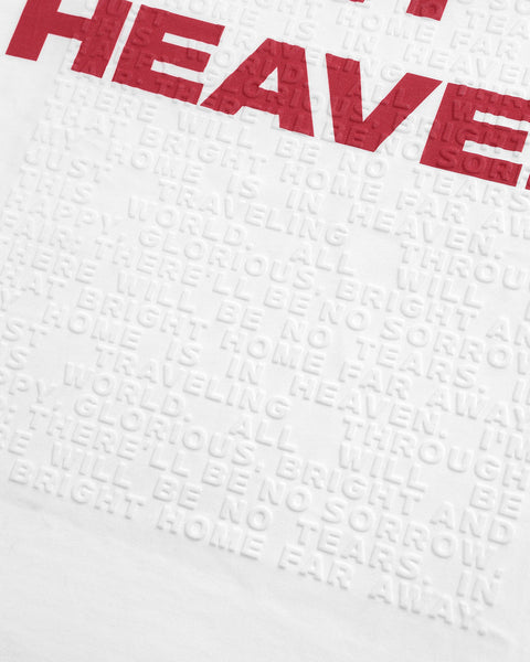 TOBI Heaven Embossed T-shirt - White - TOBI