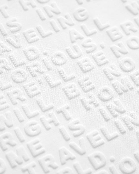 TOBI Heaven Embossed T-shirt - White - TOBI