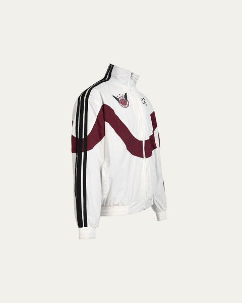 Wavy Track Jacket - Cream - TOBI