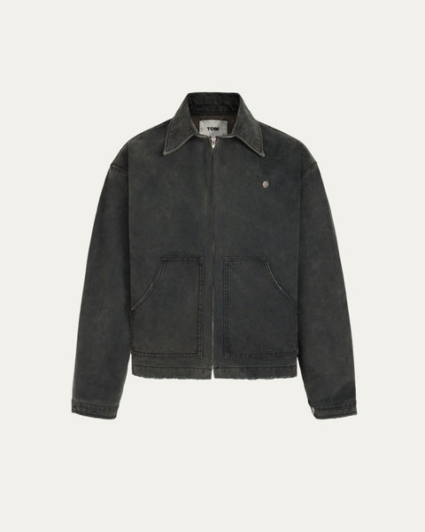 Blank Work Jacket - Midnight Green